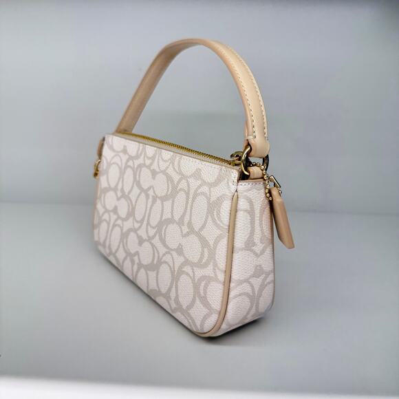 Coach Nolita 19 Shell Print CBK79 Sketch Signature Canvas CBM72 - Picture 4 of 16